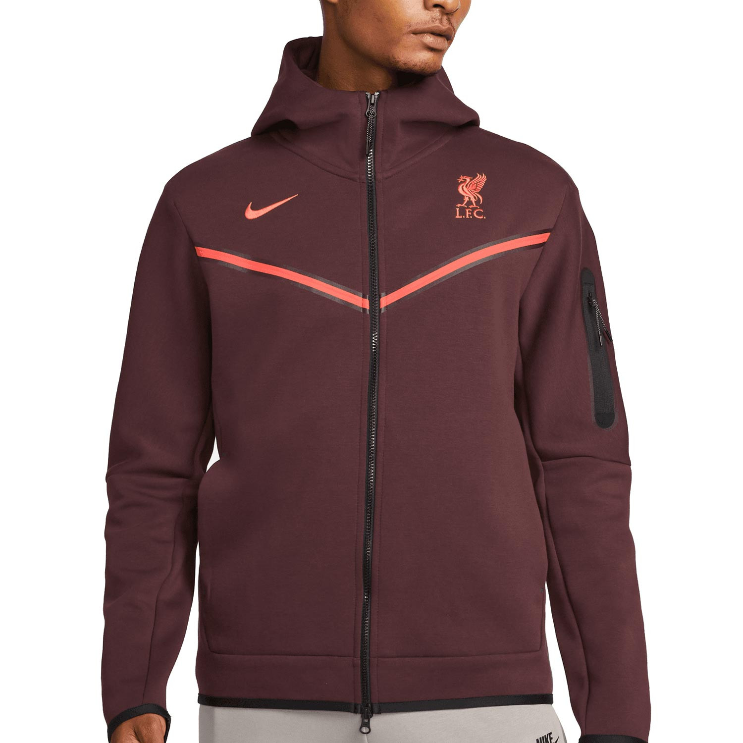 Sudadera Nike capucha Liverpool Sportswear Tech Fleece |