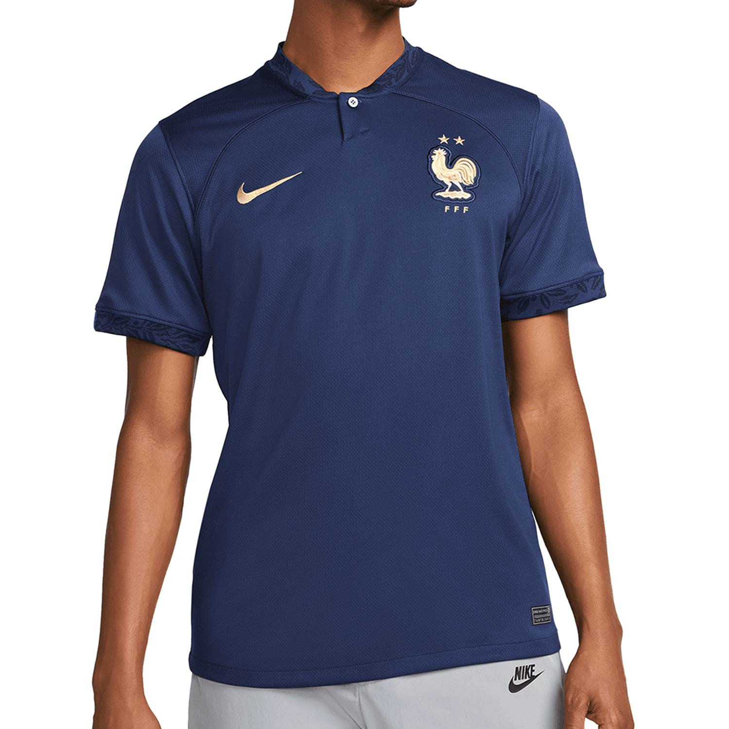 sección grua Plisado Camiseta Nike Francia 2022 2023 Dri-Fit Stadium | futbolmania