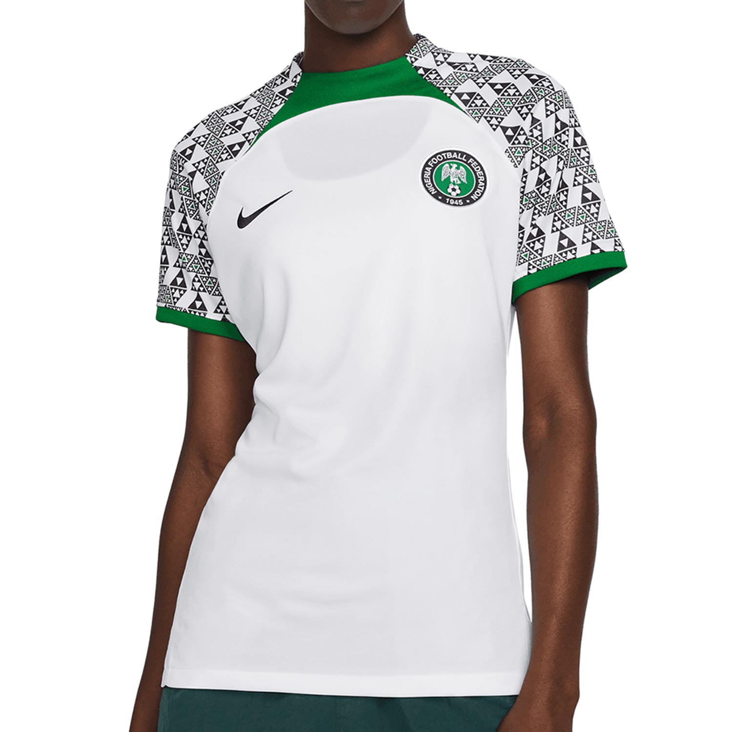 Camiseta Nike 2a Nigeria mujer 2022 2023 Stadium futbolmania