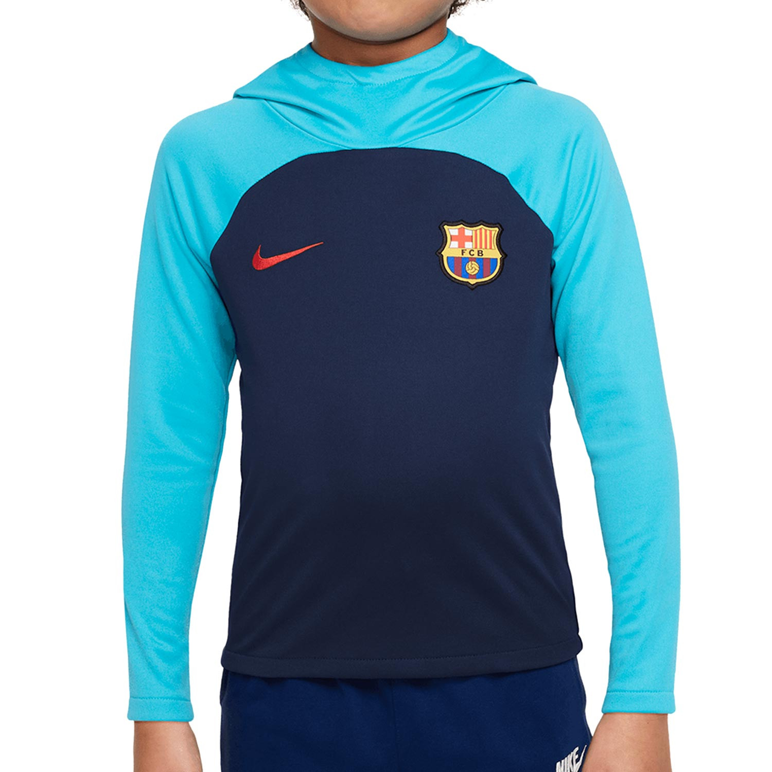Sudadera Nike Barcelona niño 3-8 Dri-Fit | futbolmaniaKids