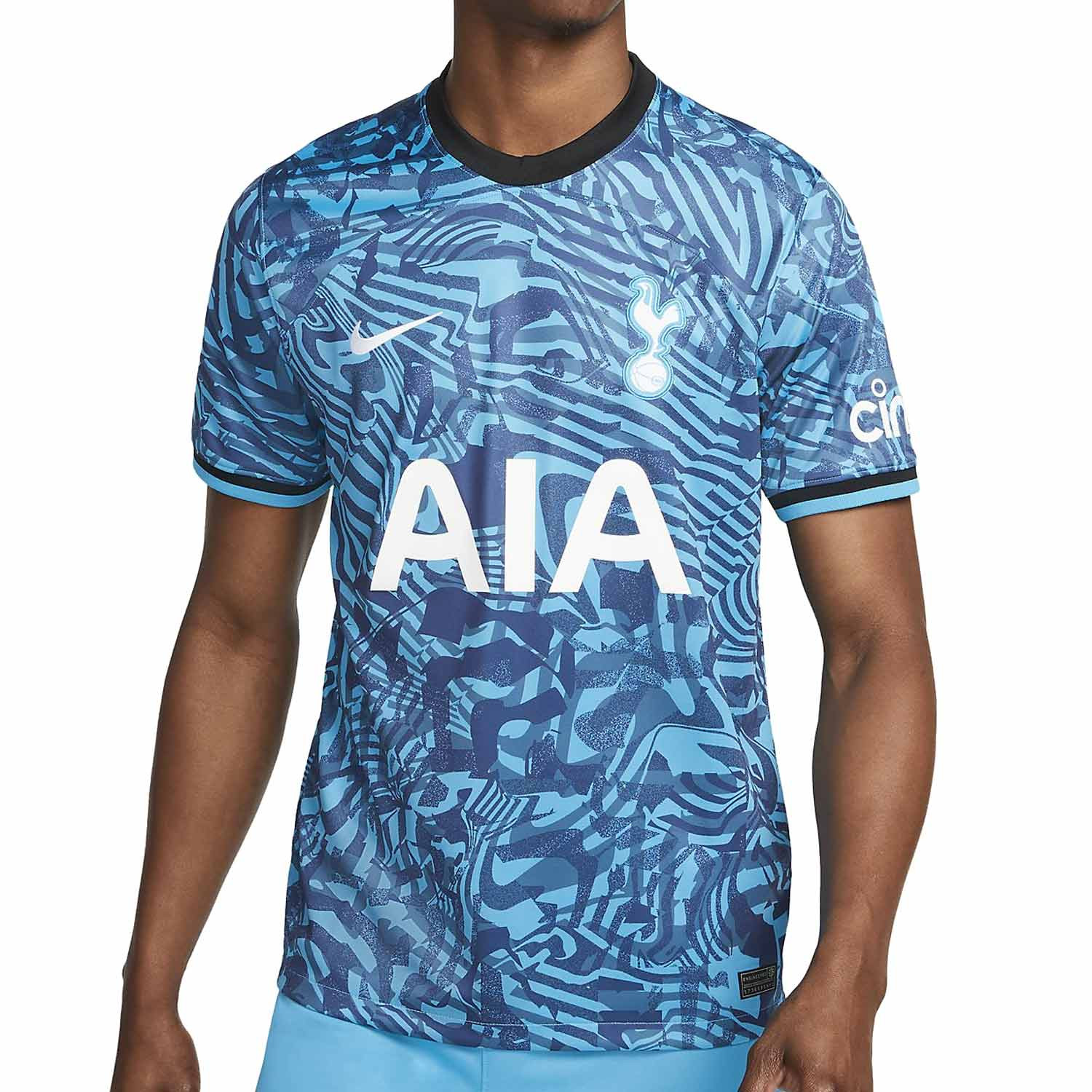 Camiseta Nike Tottenham 2023 2024 Dri-Fit Stadium blanca