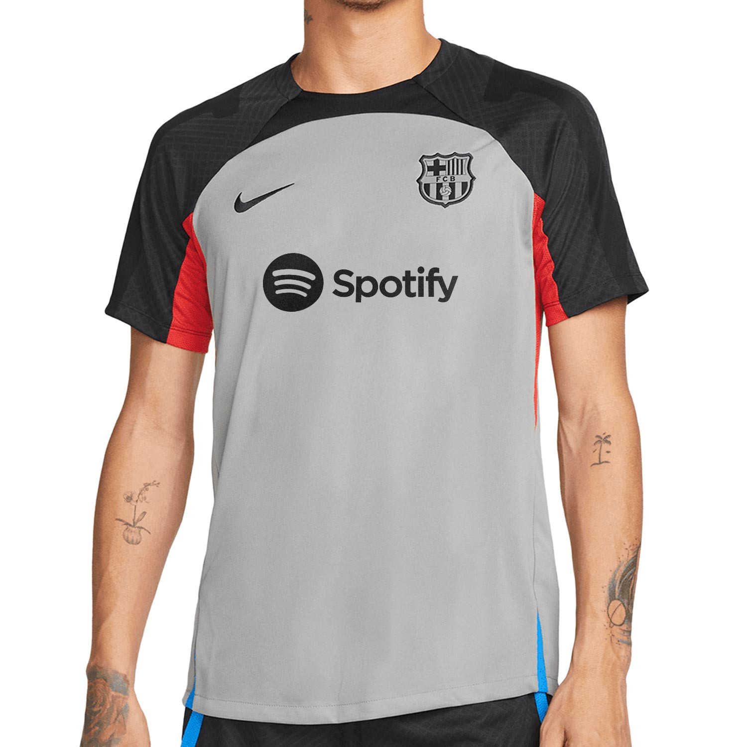 Camiseta Athletic Club Entreno 23/24 - Gris - Camiseta Fútbol Hombre