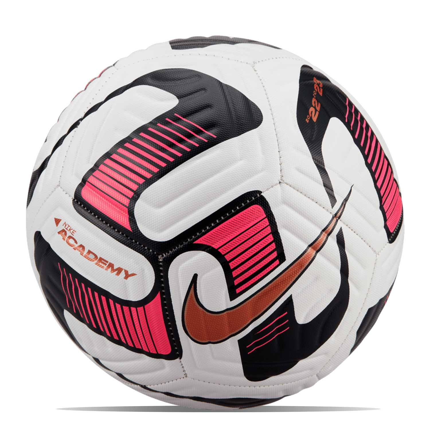zapatilla Corchete frecuencia Balón Nike Academy talla 4 blanco y rosa | futbolmania