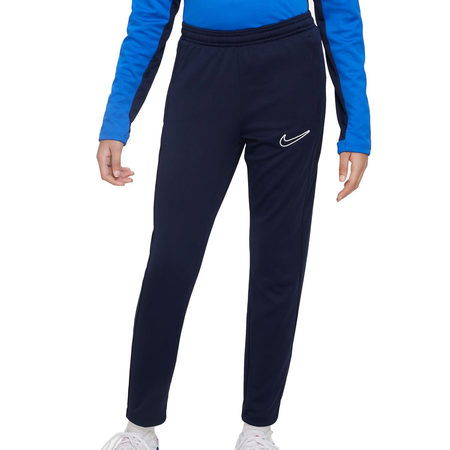 Pantalon Nike entrenamiento nino Dri Fit Academy azul marino