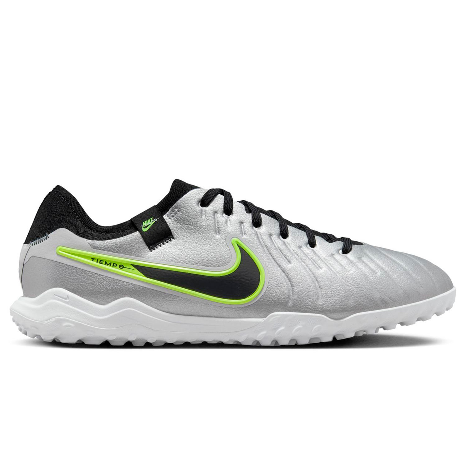 Botas futbol multitaco Nike Tiempo Legend 10 Pro TF plata