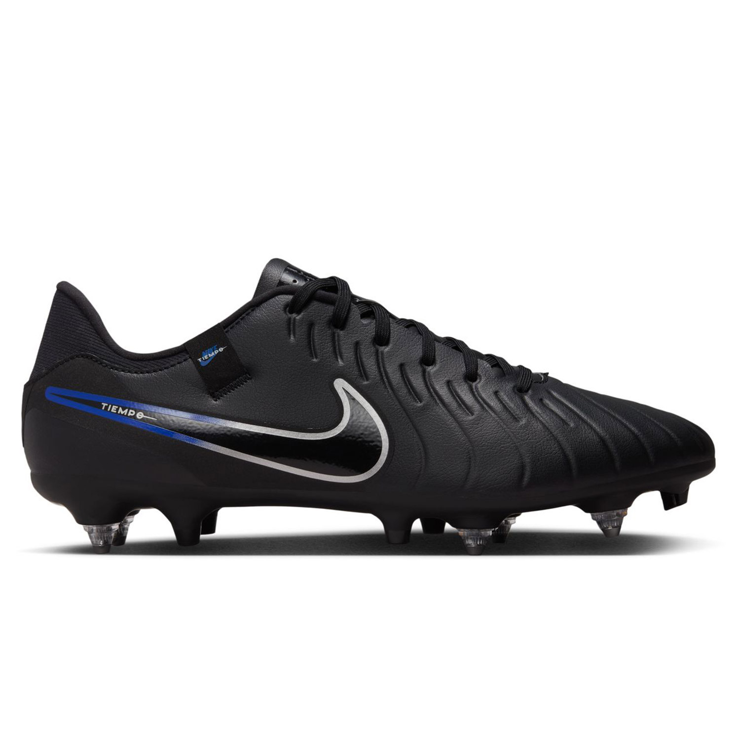 Nike tiempo boots black store