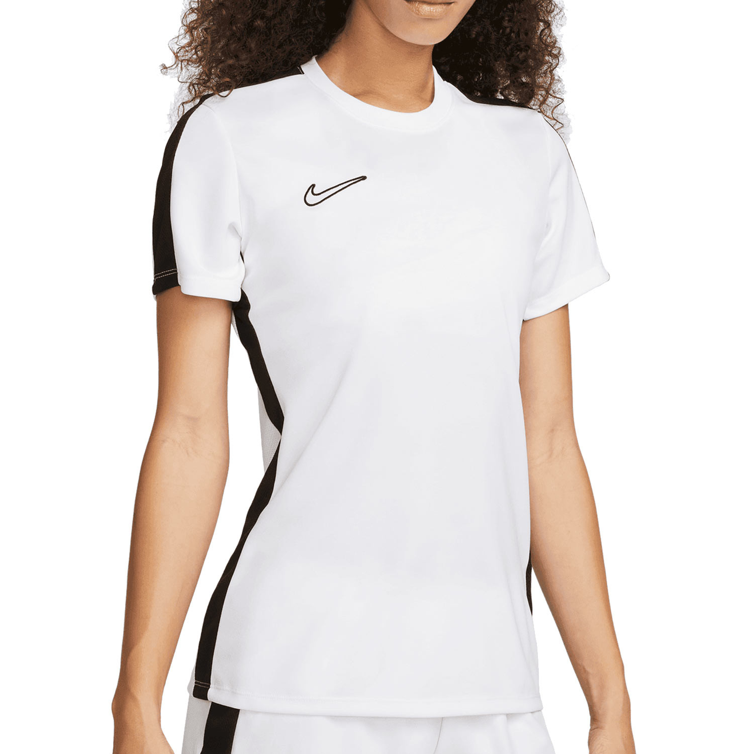 Camiseta entrenamiento Nike Dri-Fit Academy blanca | futbolmania