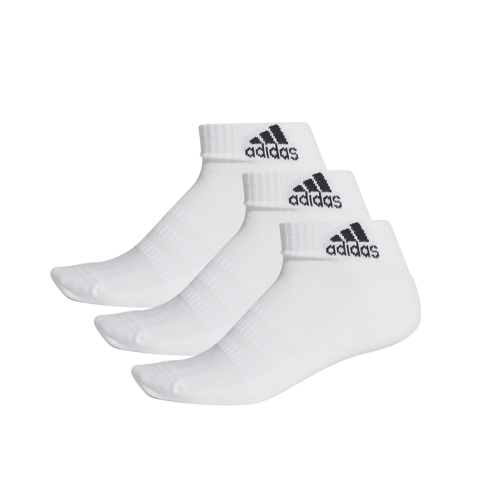 Calcetines de deporte en blanco o negro acolchado suela función calcetines 4er Pack 35 hasta 46 
