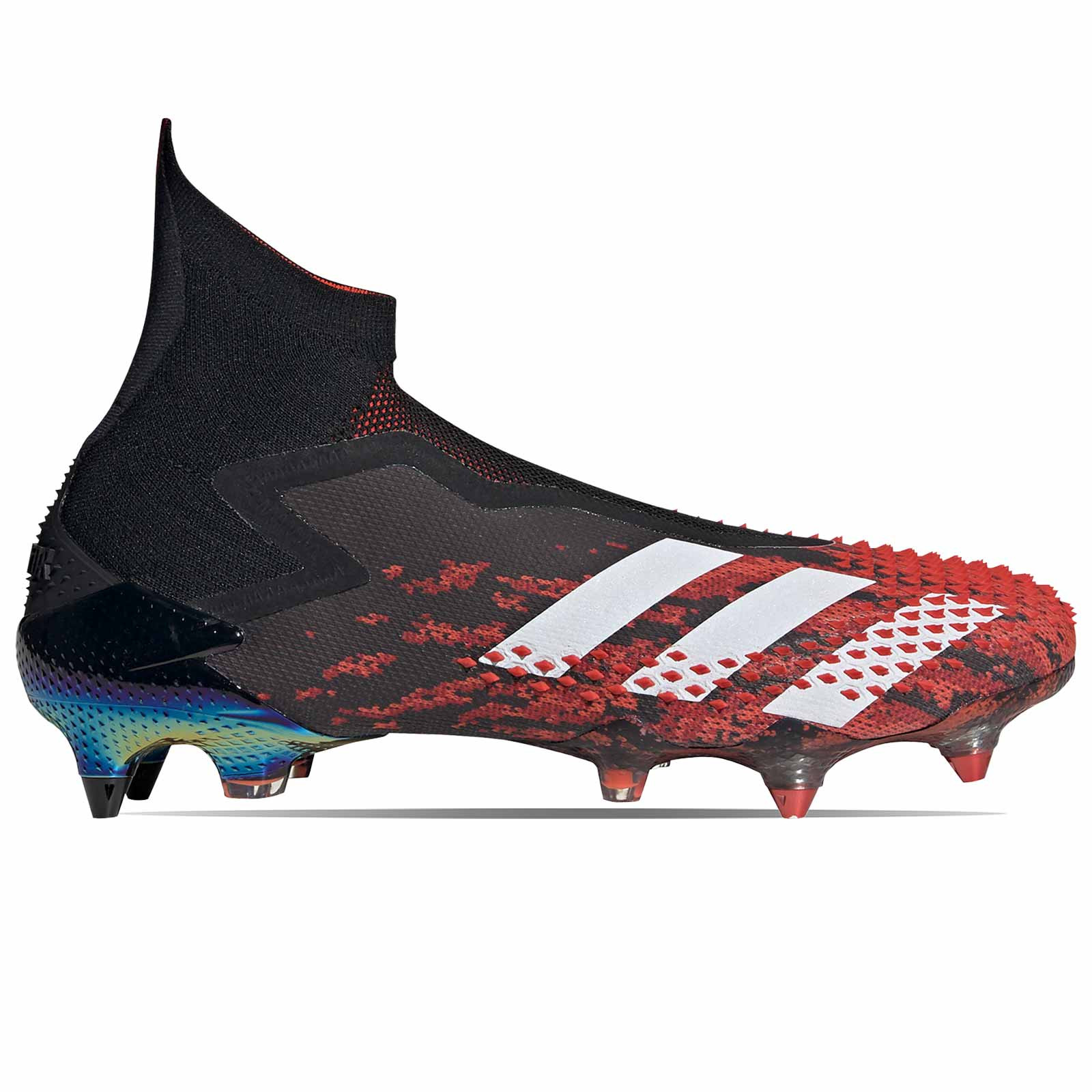 Botas adidas Predator 20+ SG rojas negras |futbolmania