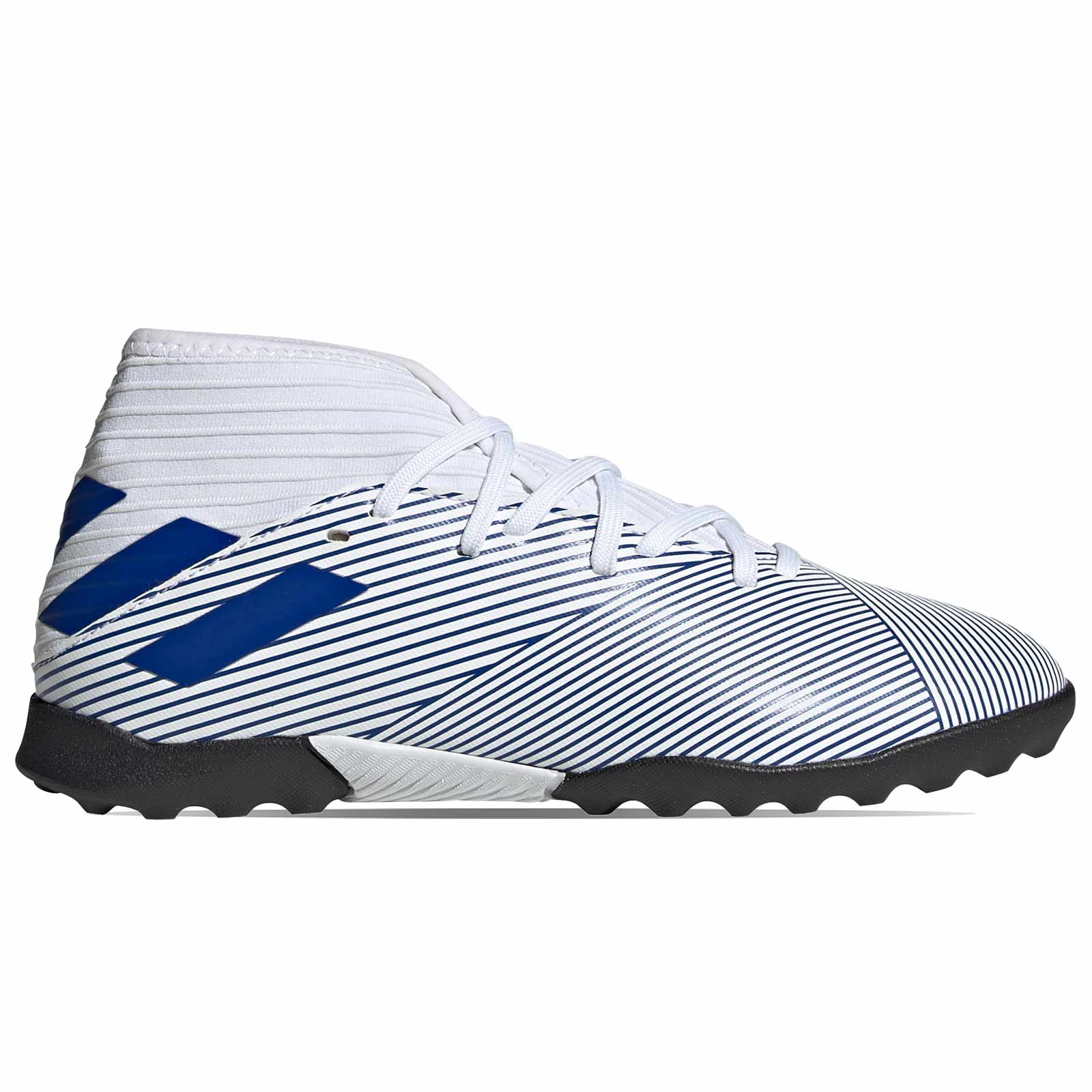 torpe moderadamente lb adidas Nemeziz 19.3 TF J azules blancas | futbolmaniaKids