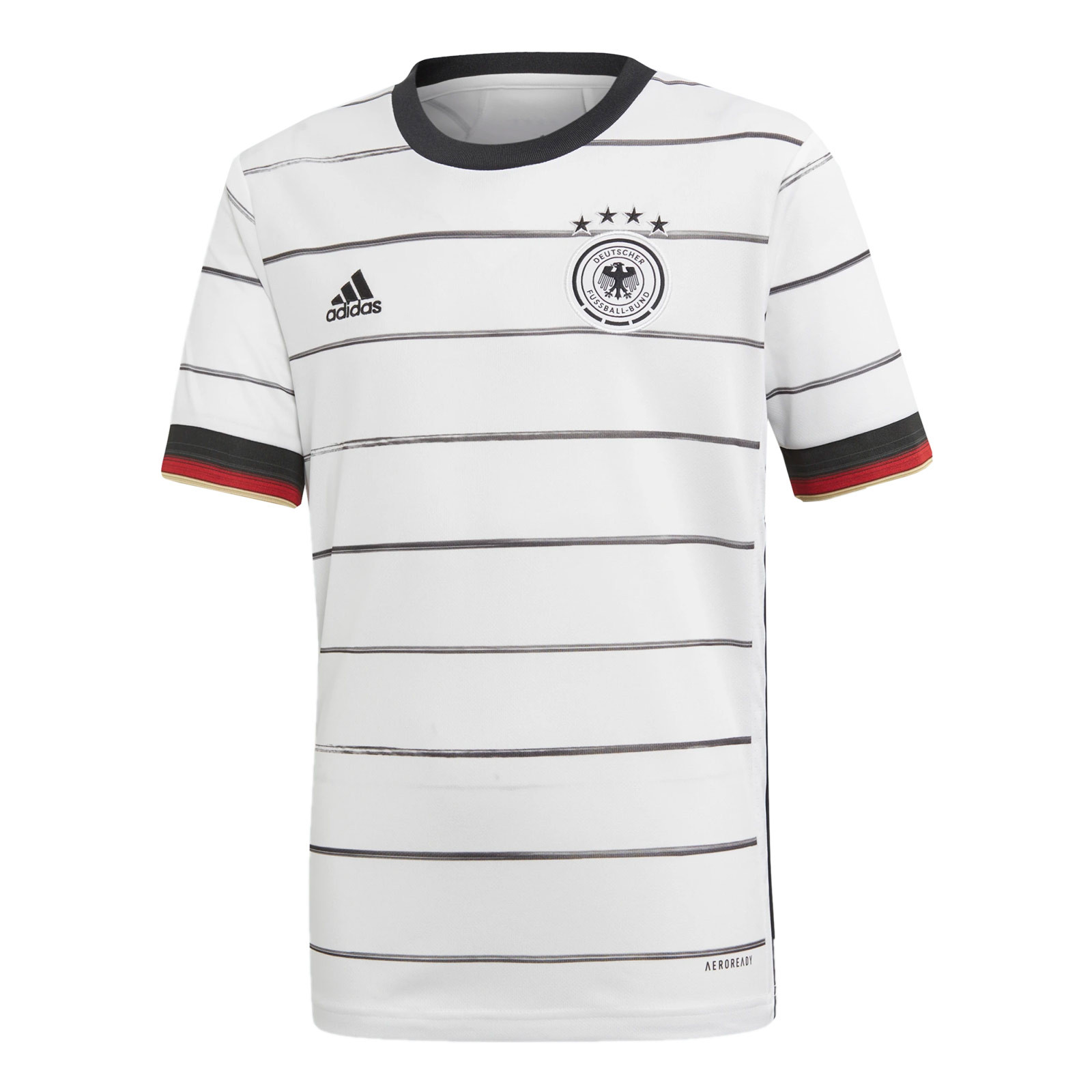 Llave Limo Decepcionado Camiseta niño adidas Alemania 2020 2021 blanca | futbolmaniaKids