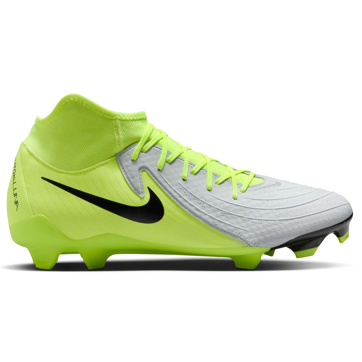 Botas futbol Nike Phantom Luna II Academy FG MG plata amarillo