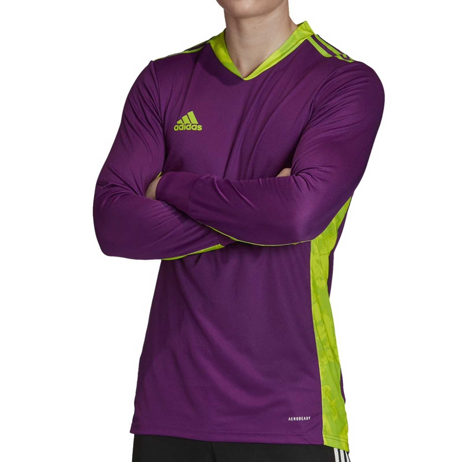Pasteles sopa Girar Camiseta portero adidas Adipro 20 GK morada | futbolmania