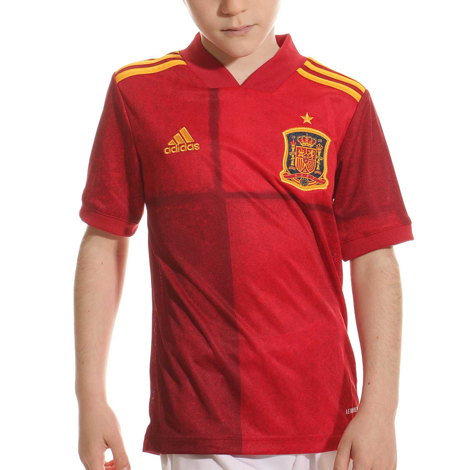 Cambiable Cita Discriminación sexual Camiseta niño adidas España 2020 2021 roja | futbolmaniaKids