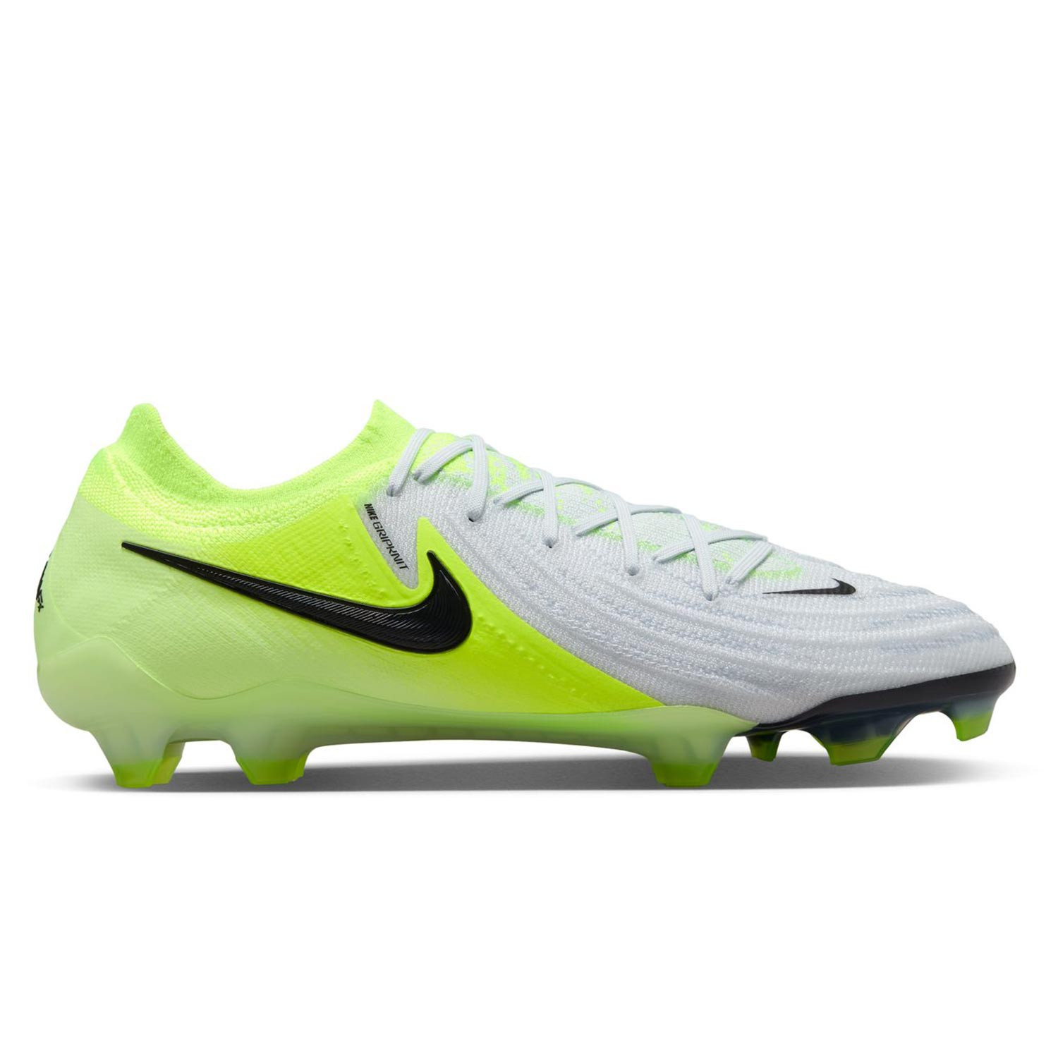 Botas futbol Nike Phantom GX II Elite FG plata amarillo