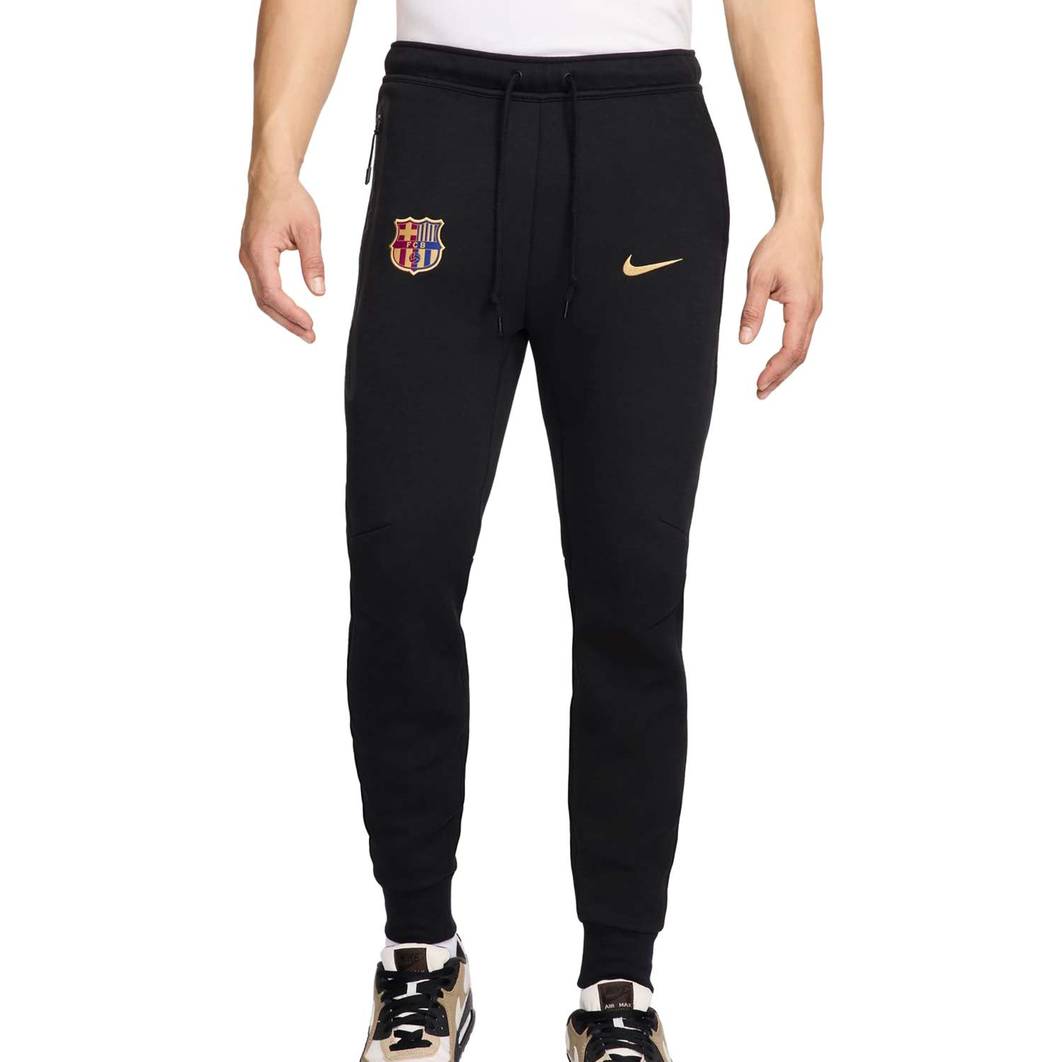 Pantalon Nike Barcelona Tech Fleece negro