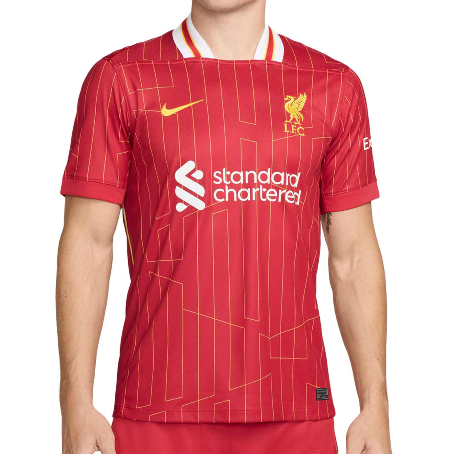 Camiseta Nike Liverpool 2024 2025 Stadium Dri Fit roja