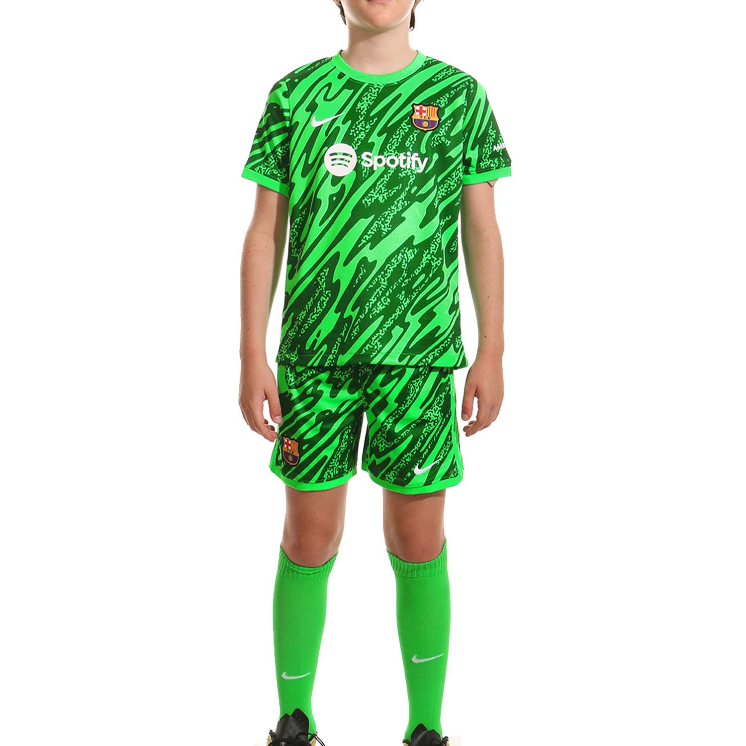 Equipacion portero niño barcelona top