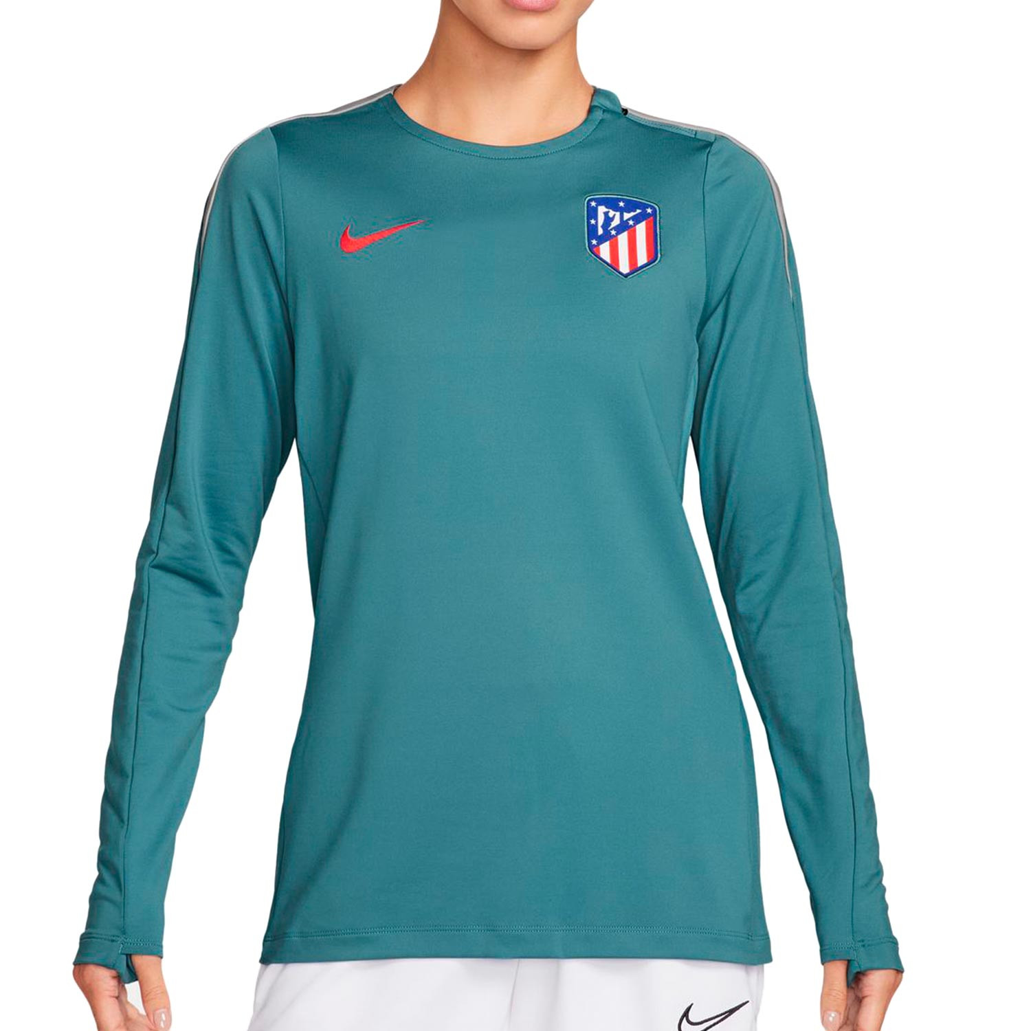 Sudadera Nike Atletico mujer entrenamiento Strike Dri Fit azul claro