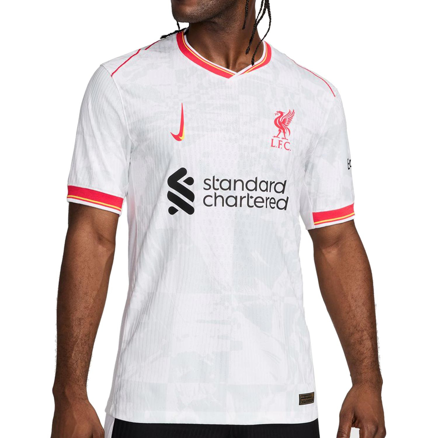Camiseta Nike 3a Liverpool Match 2024 2025 DFADV blanca