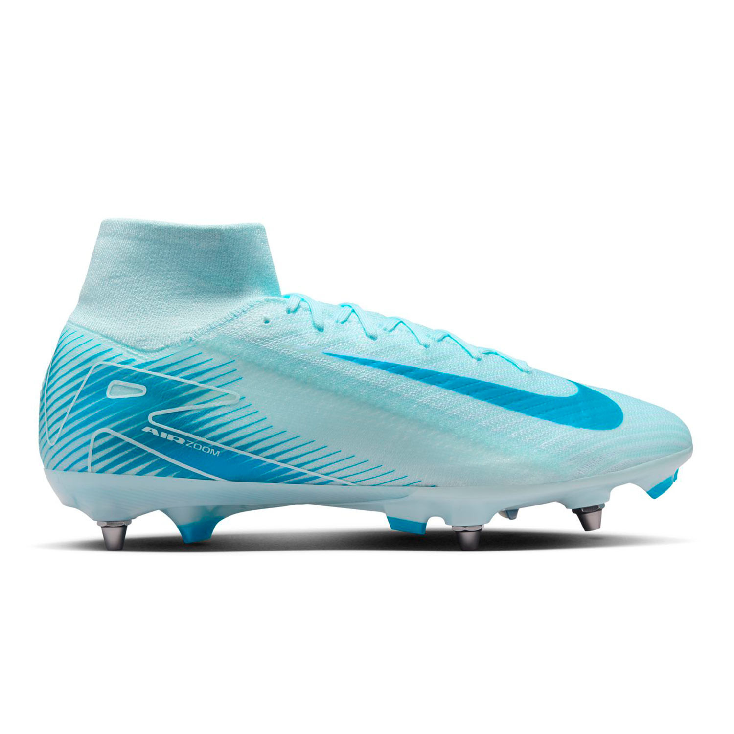 Botas futbol Nike Mercurial Zoom Superfly 10 Elite SG PRO azul claro