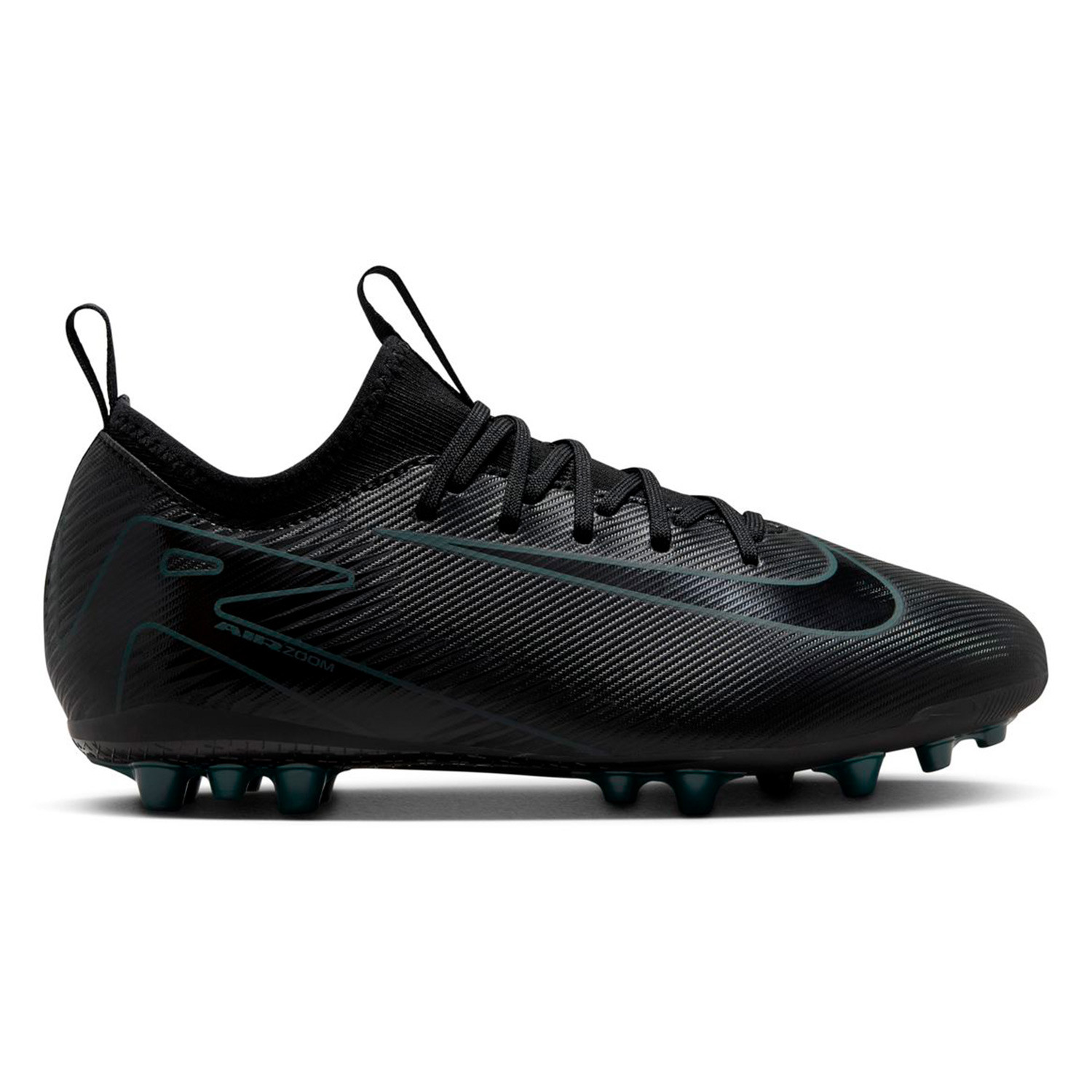 Botas futbol nino Nike Mercurial Jr Zoom Vapor 16 Academy AG negras