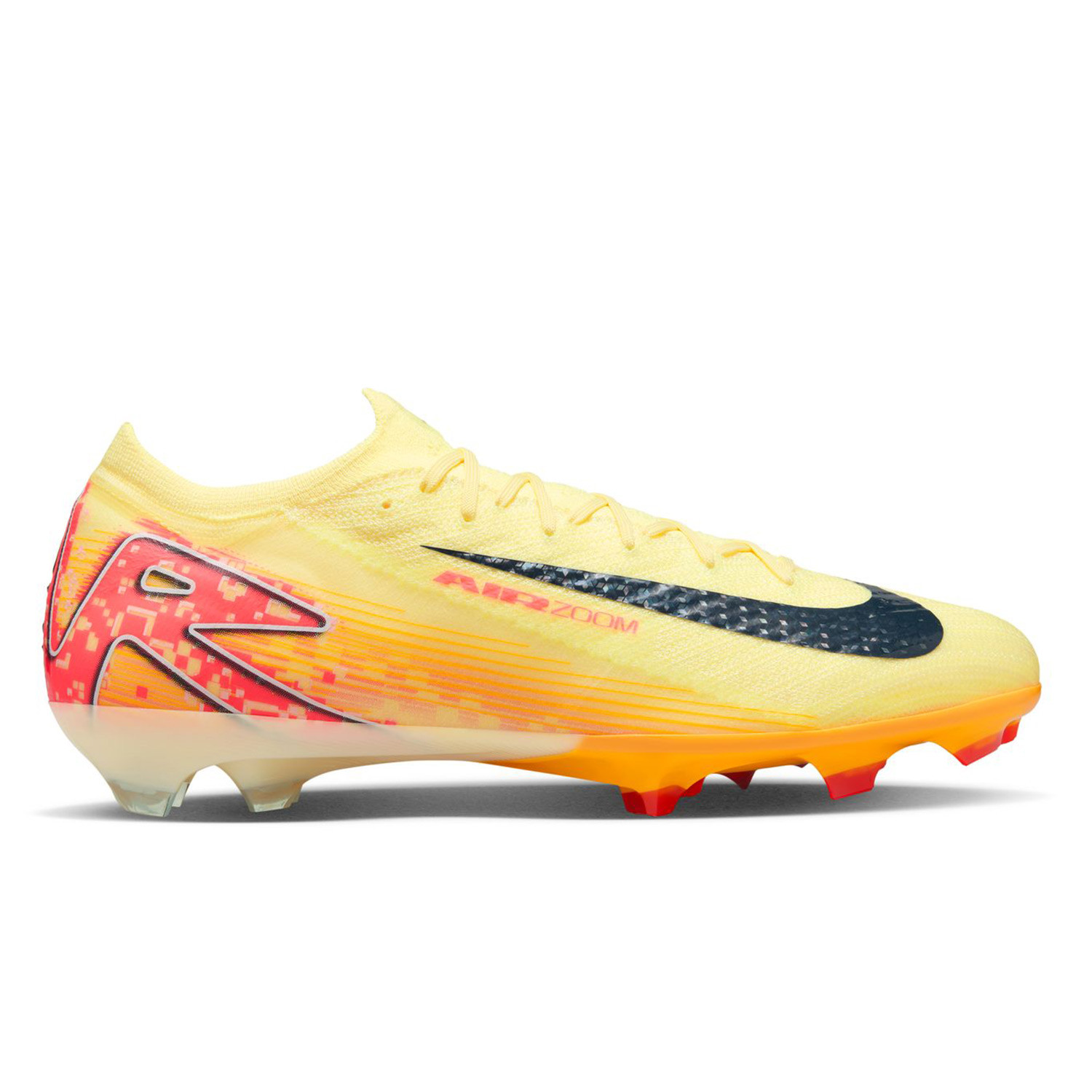 Botas futbol Nike Mercurial Zoom Vapor 16 Elite Mbappe FG naranjas