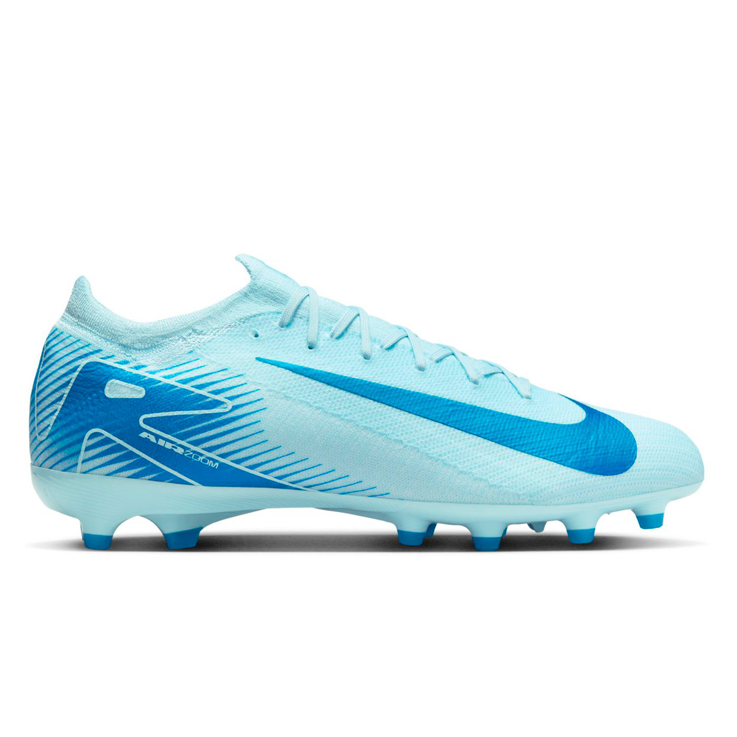 Botas futbol Nike Mercurial Zoom Vapor 16 Pro AG PRO azul claro