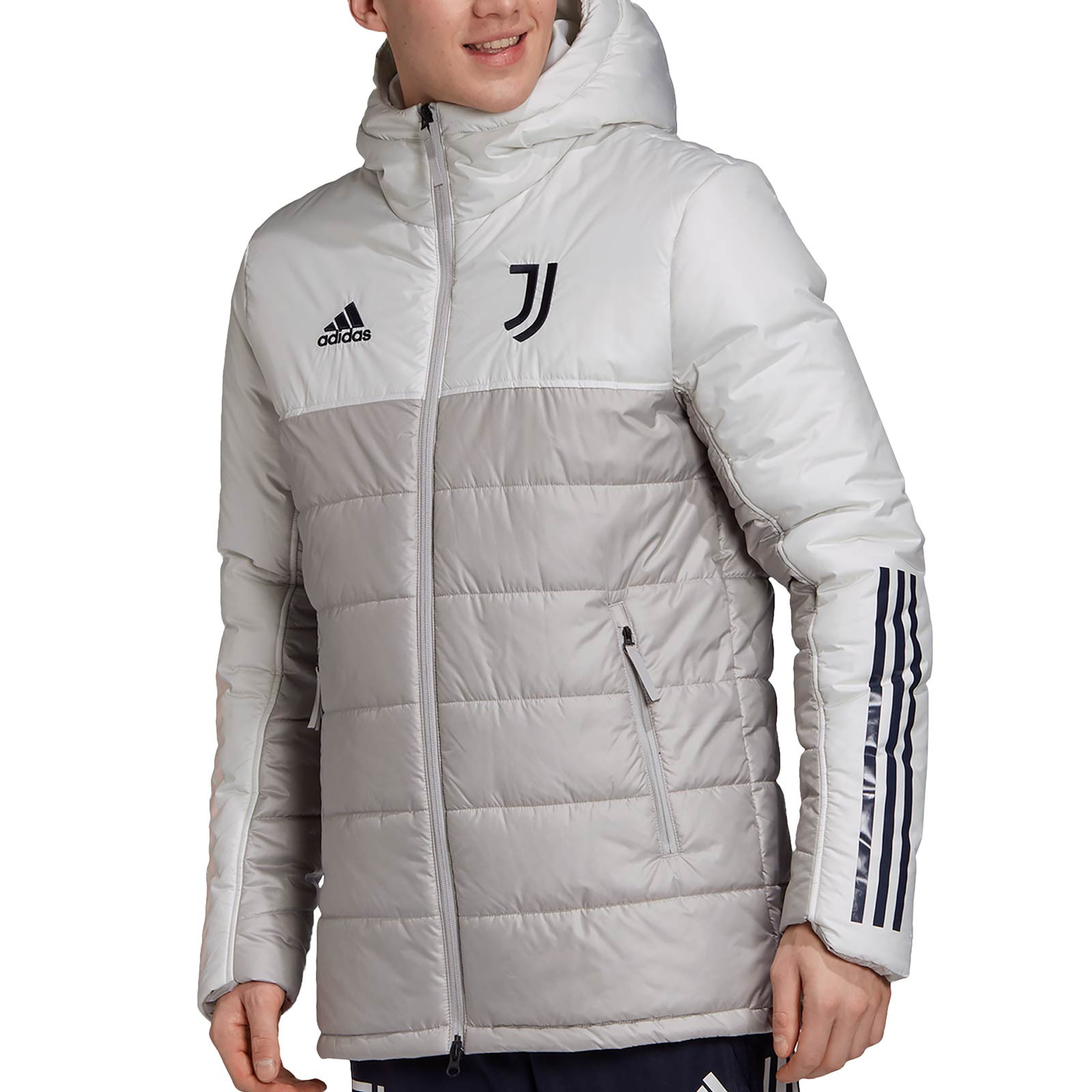 India Me gusta Estéril Abrigo adidas Juventus Winter gris | futbolmania