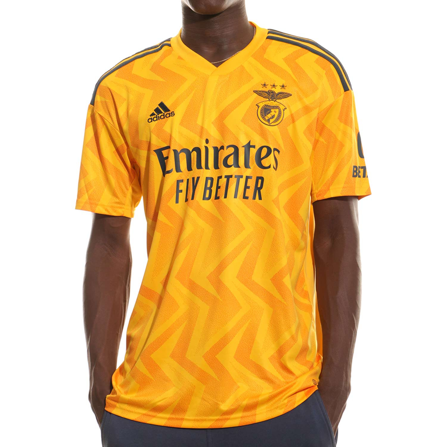 Camiseta adidas Benfica 2022 2023 amarilla