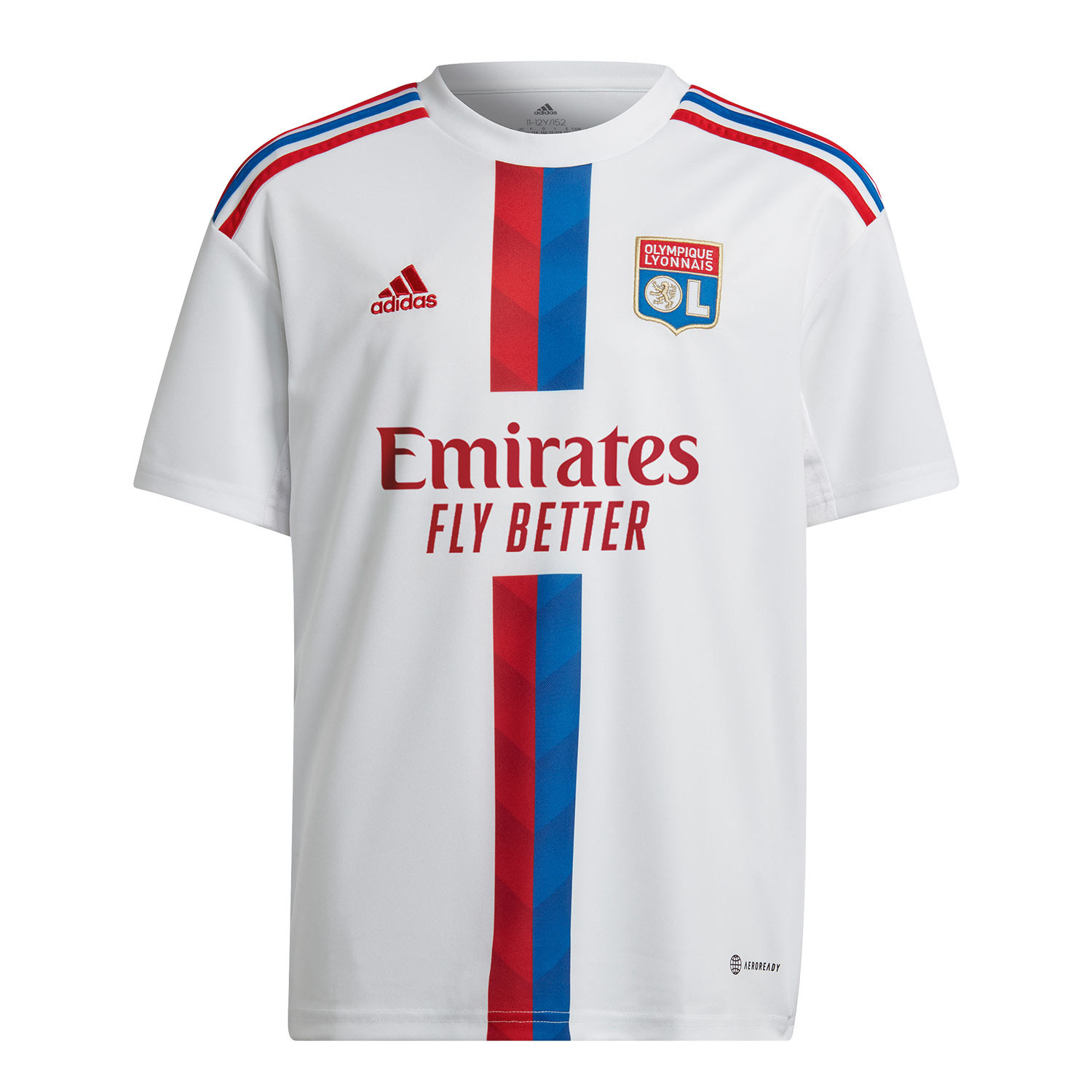Parpadeo alcanzar Brillante Camiseta adidas Olympique Lyon niño 2022 2023 blanca | futbolmaniaKids