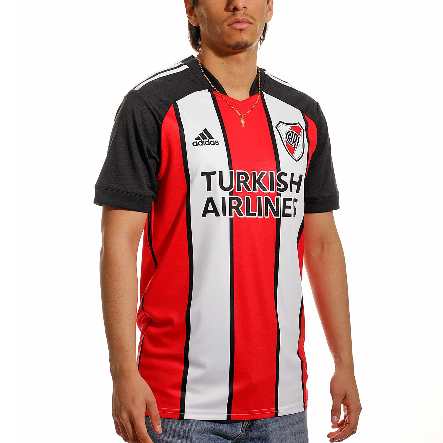 cable Baya Oferta de trabajo Camiseta adidas 3a River Plate 2021 negra y rojiblanca | futbolmania