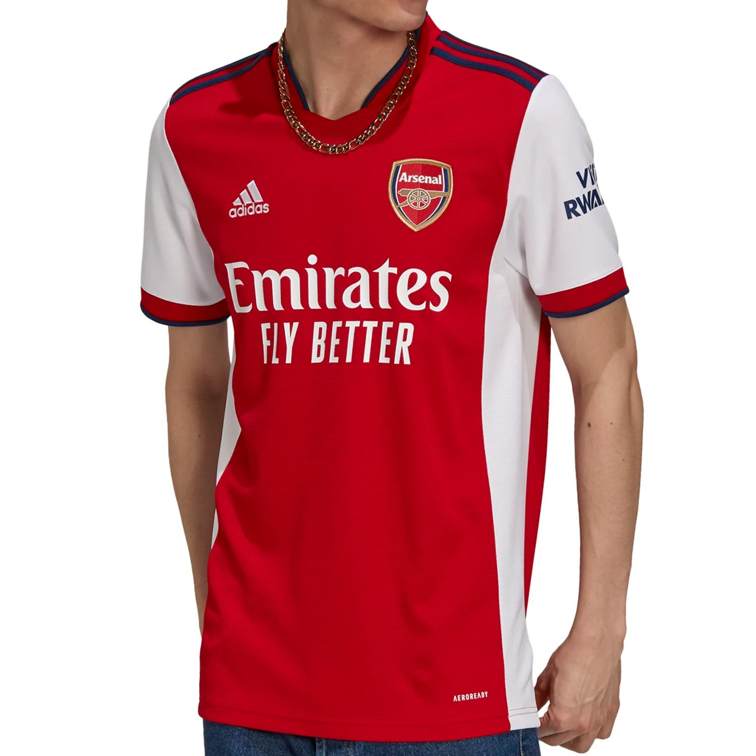 miseria cable terminar Camiseta adidas Arsenal 2021 2022 rojo blanco | futbolmania