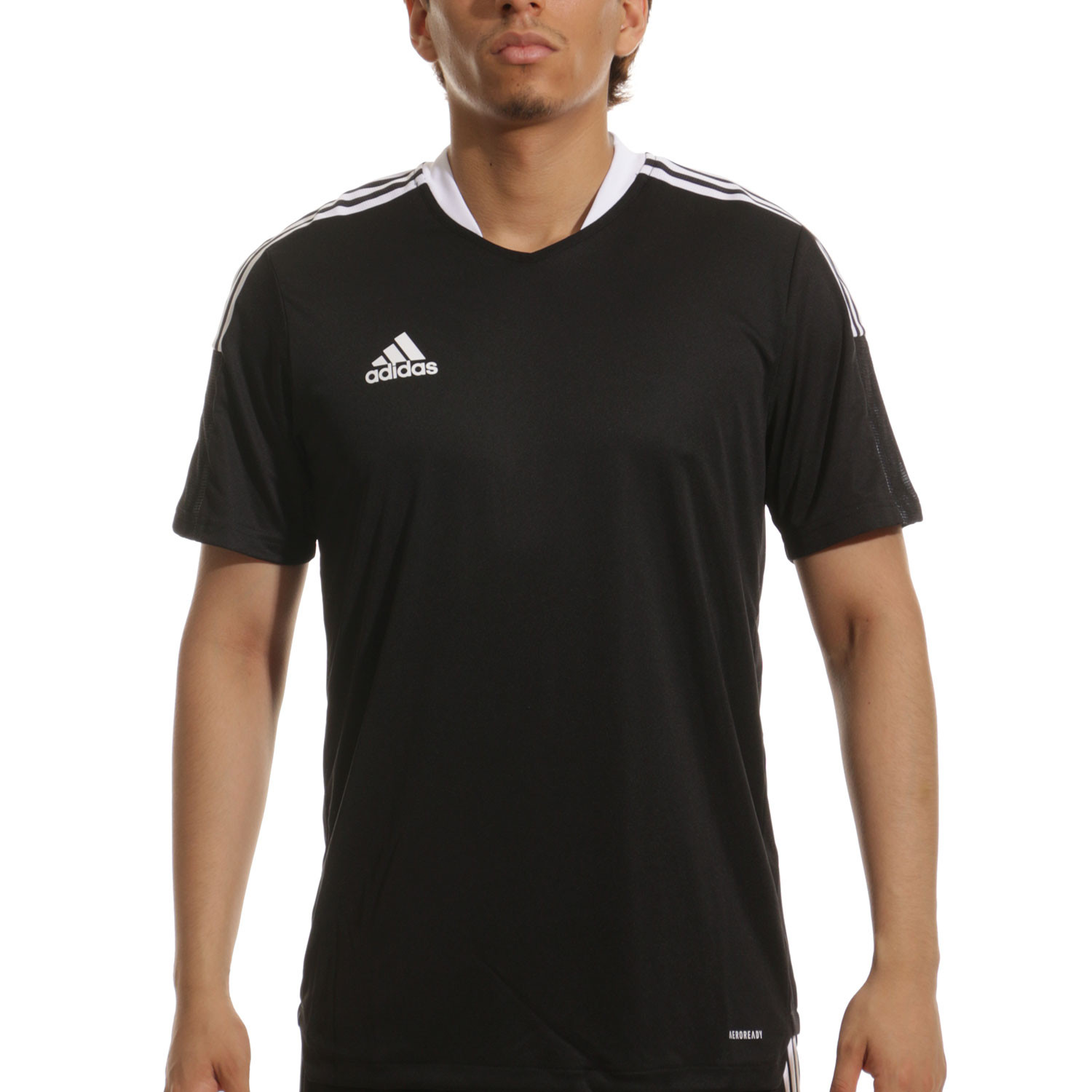 Por adelantado Analista Desnatar Camiseta adidas Tiro 21 negra | futbolmania