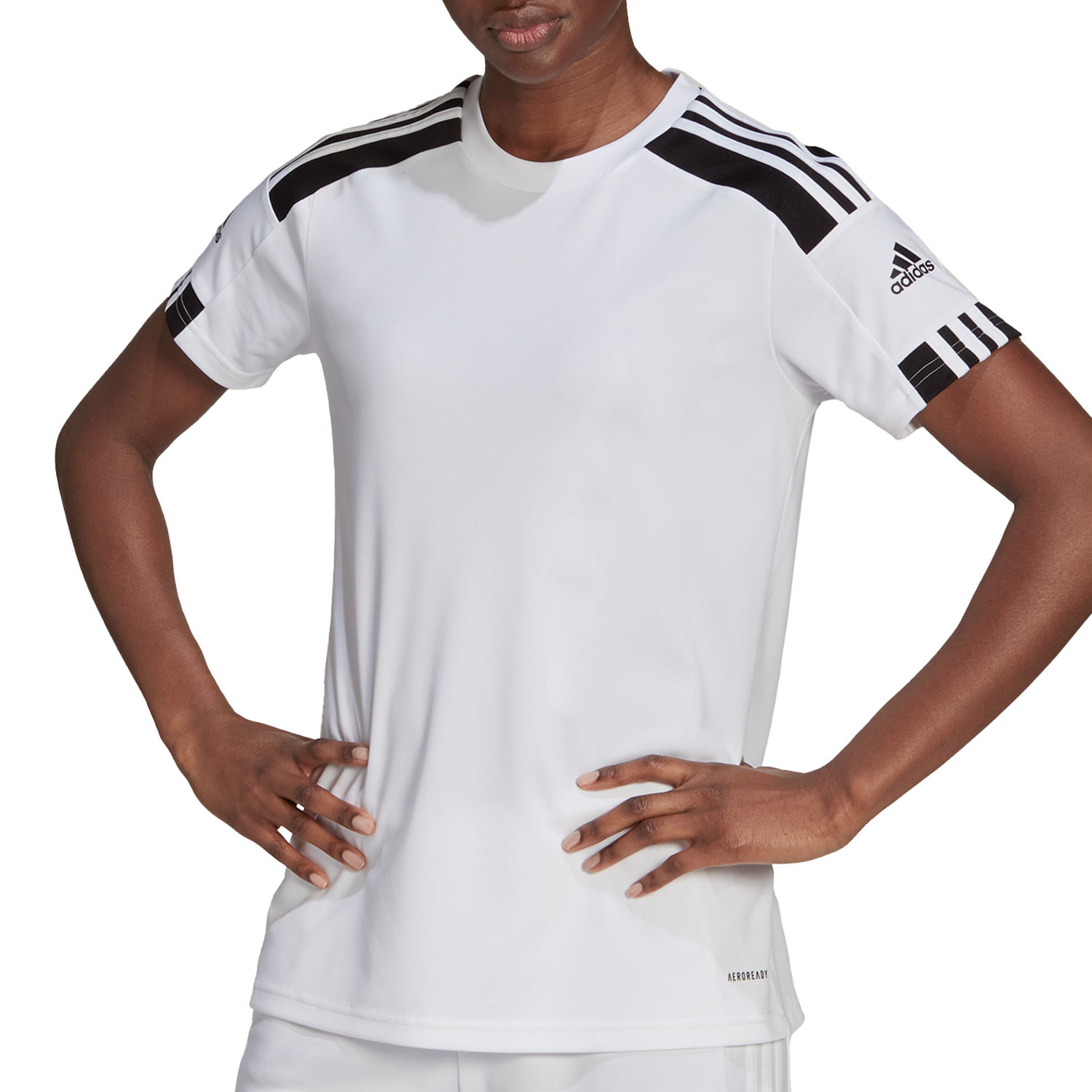 Ver internet Eficacia Industrial Camiseta adidas Squad 21 mujer blanca | futbolmania