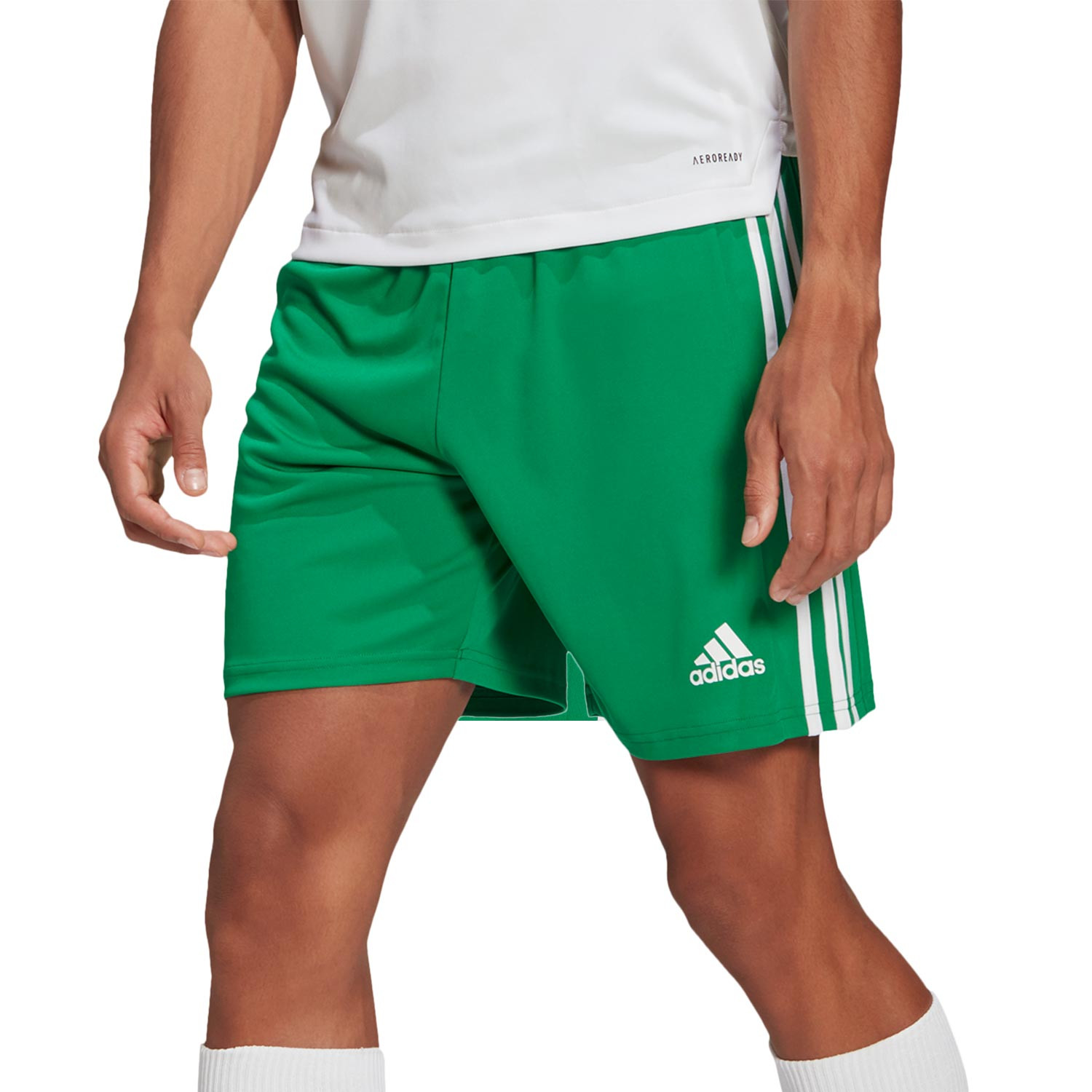 armario lanza Lógico Short adidas Squadra 21 verde | futbolmania