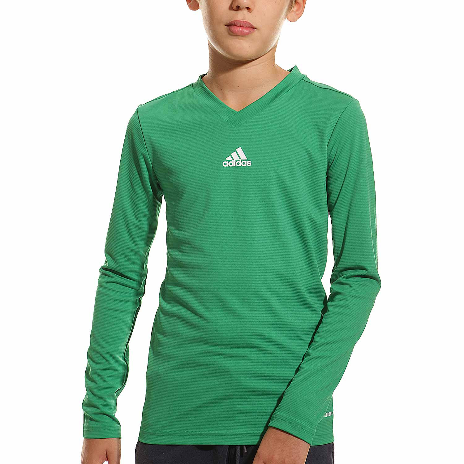 Camiseta adidas Team verde | futbolmaniaKids