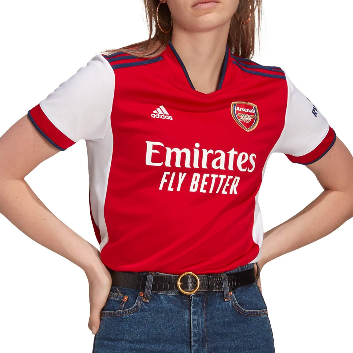Camiseta de Entrenamiento Arsenal 2021 Rojo