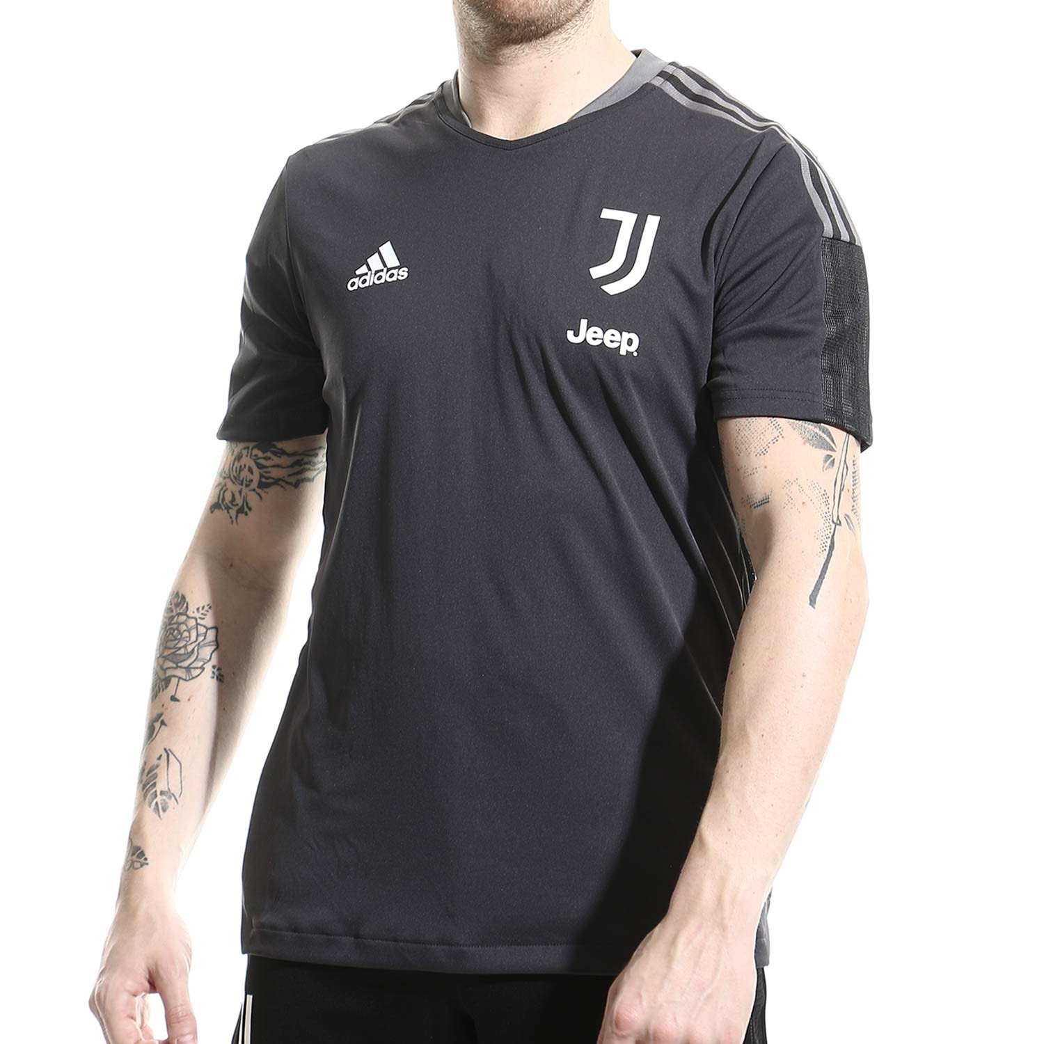 Camiseta Juventus entrenamiento gris | futbolmania