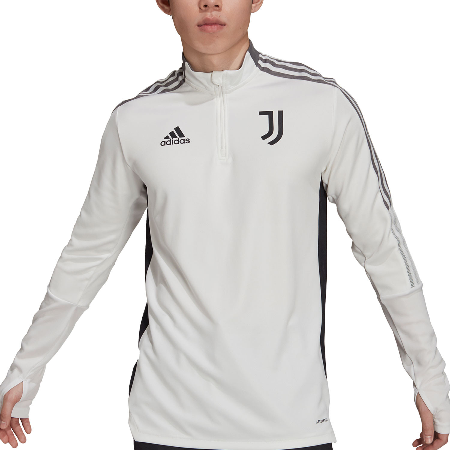 Sudadera Juventus entrenamiento blanco hueso |