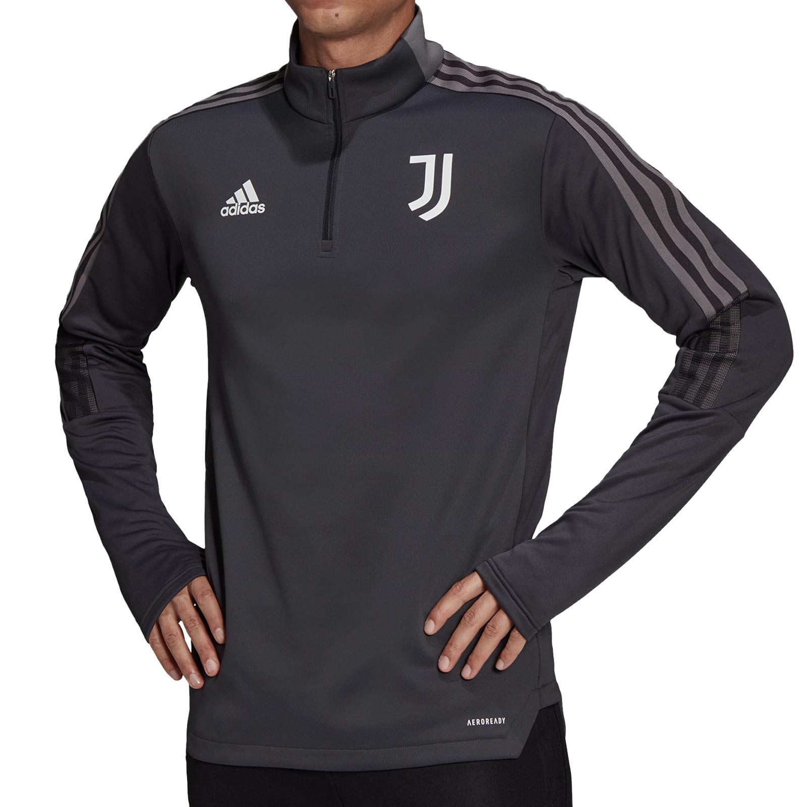 adidas Juventus entrenamiento gris | futbolmania