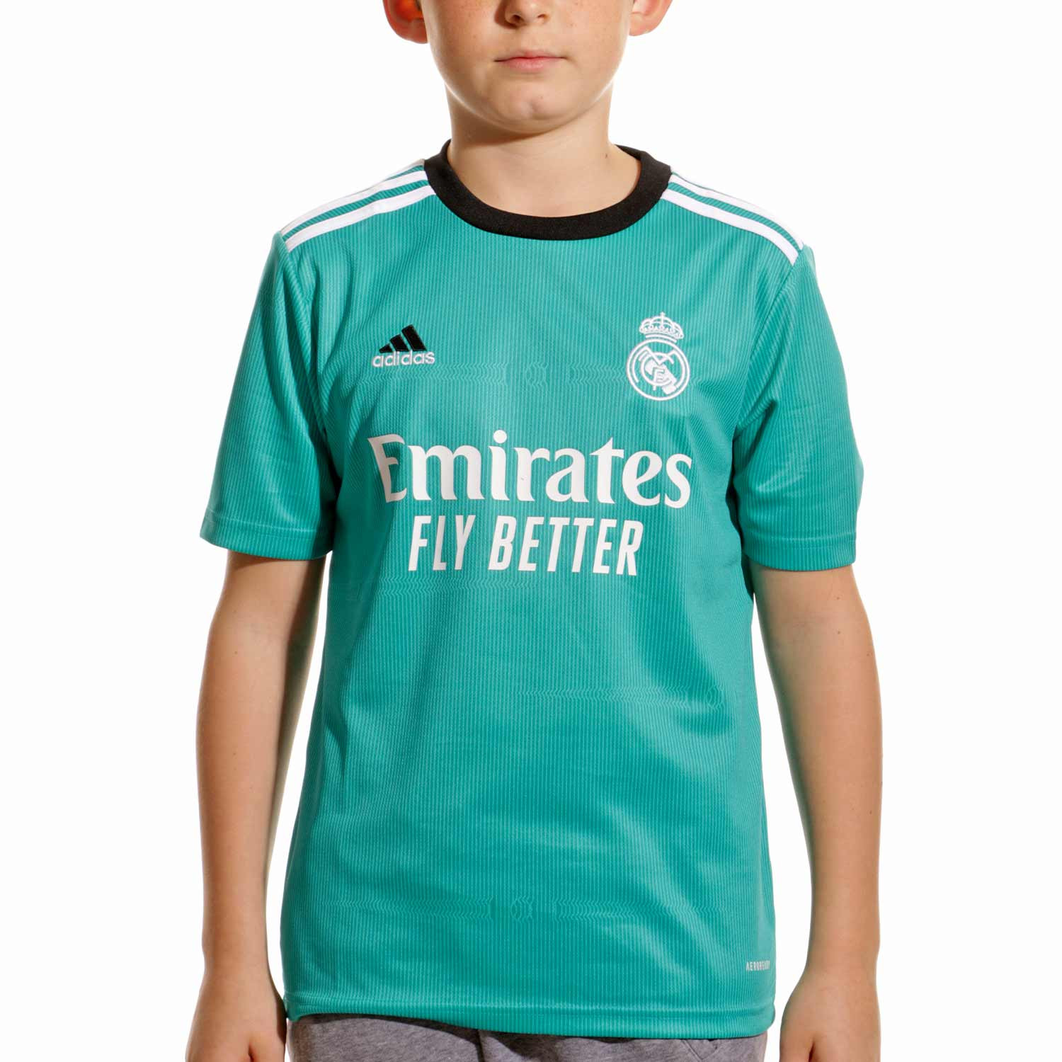 Equipación adidas Real Madrid 2a niño 2021 2022