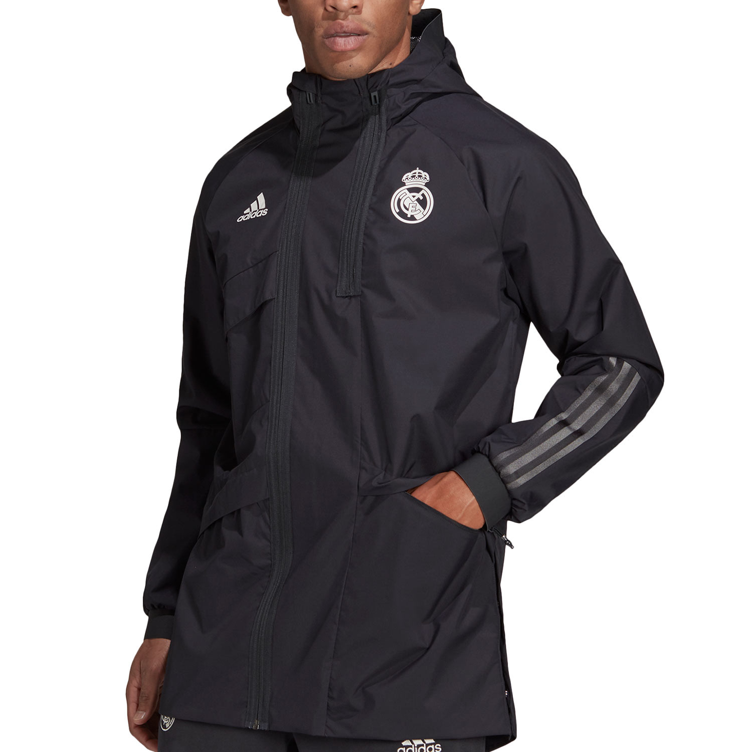 Real Madrid Chaqueta para hombre All Weather - Gris - Real Madrid CF