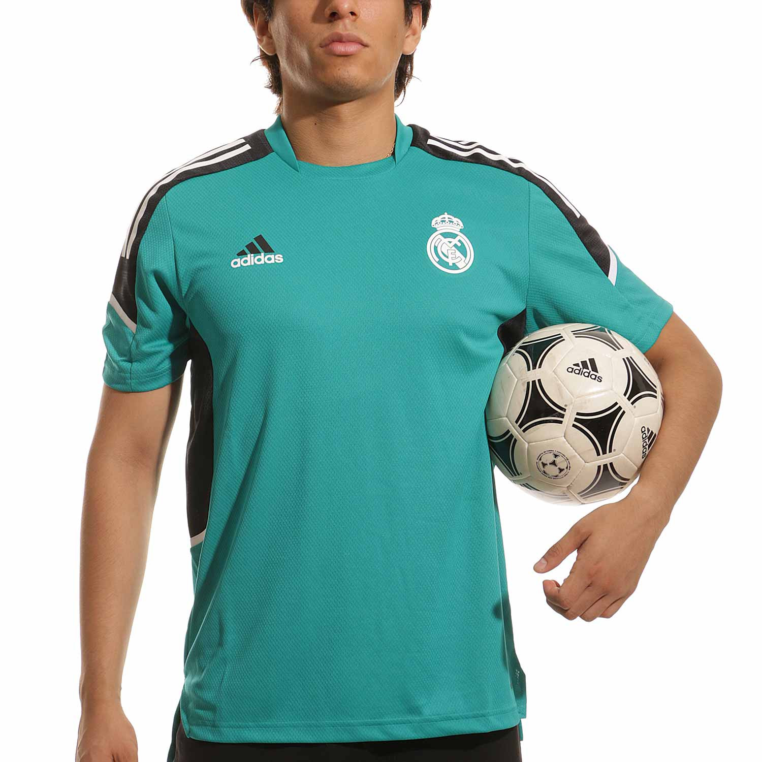 Balón de fútbol real Madrid auténtica Adidas 2017/18 Color Blanco