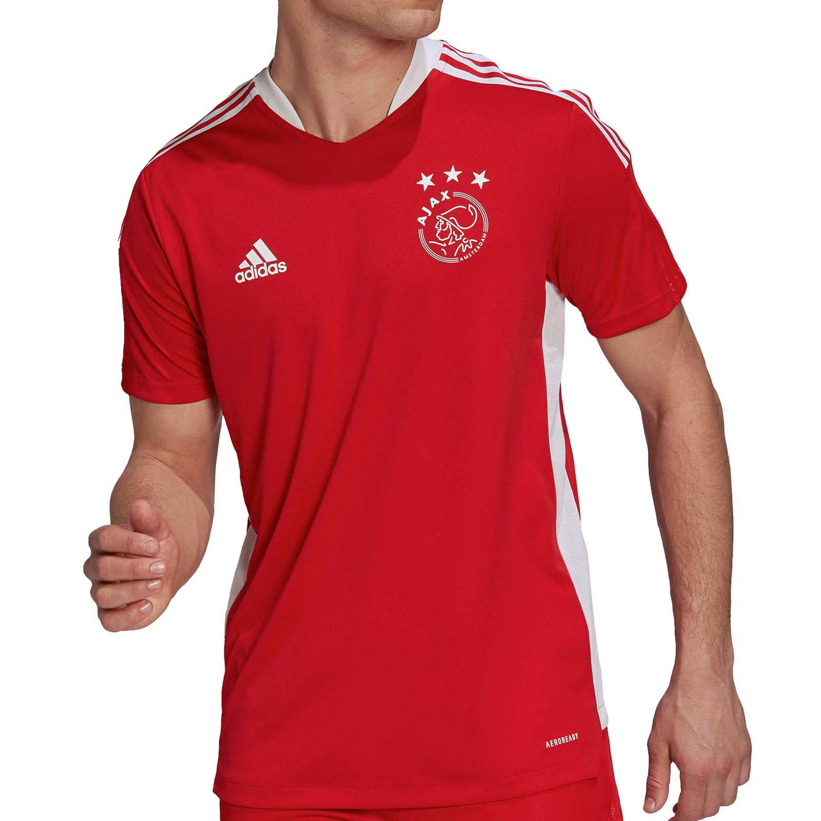 Alacena Embutido Personas mayores Camiseta adidas Ajax entrenamiento roja | futbolmania