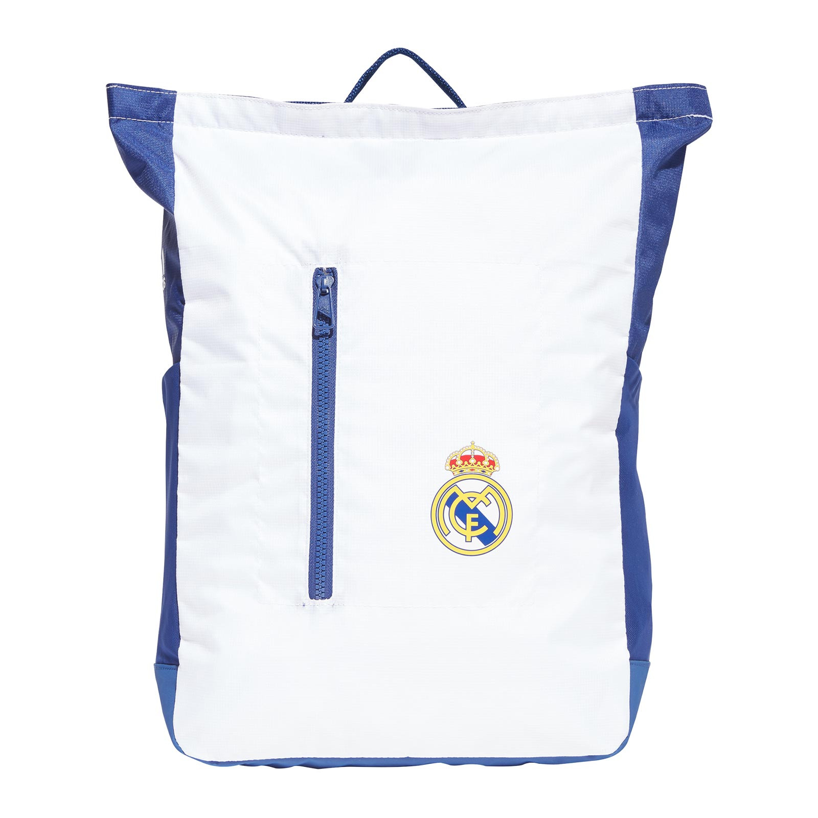 Talla Violar colorante Mochila adidas Real Madrid blanca | futbolmania