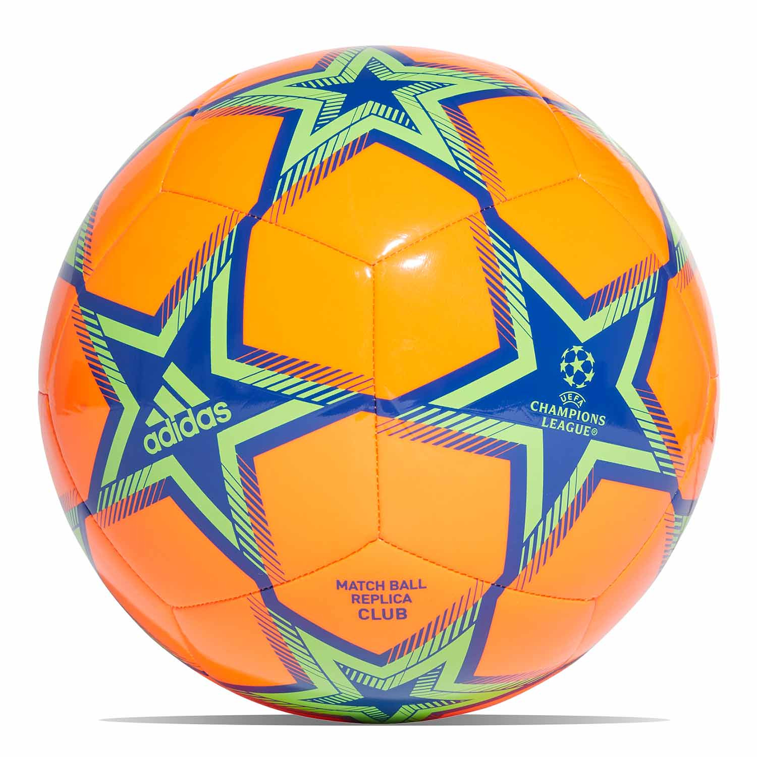 Pef botón Poesía Balón adidas Finale 21 Club talla 5 naranja verde | futbolmania