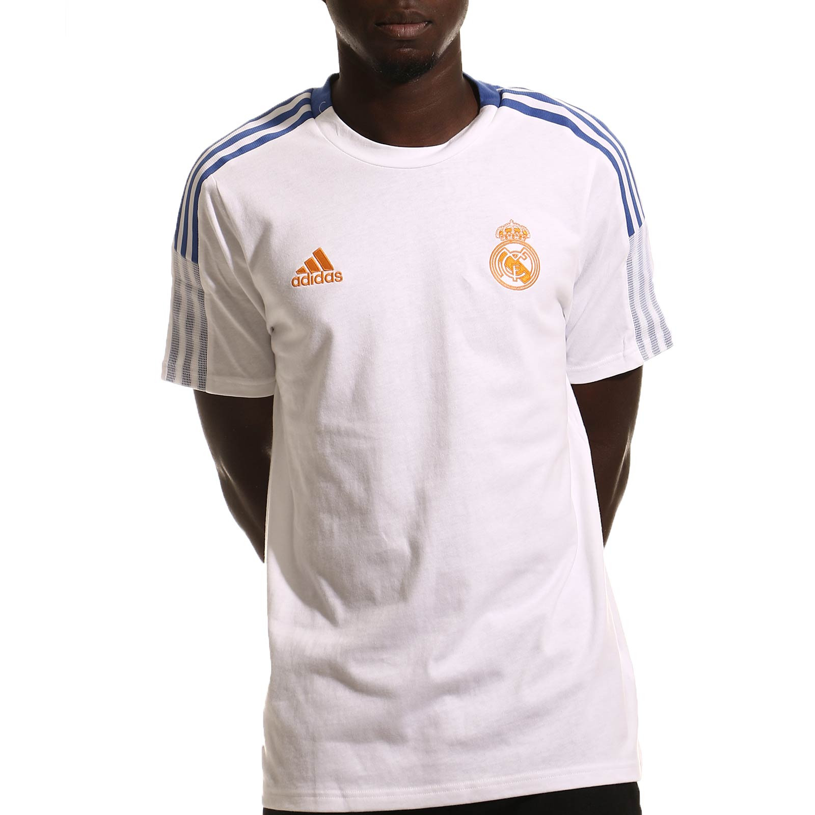 Camiseta adidas Real Madrid entrenamiento blanca |