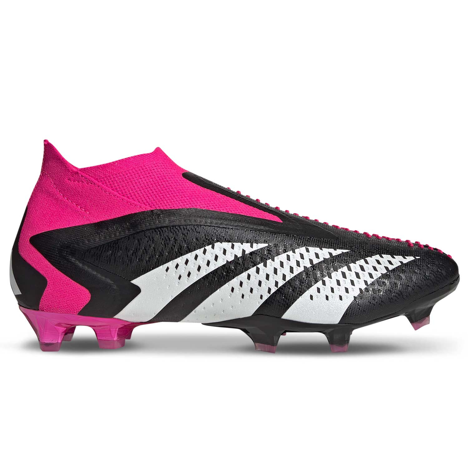 Botas fútbol adidas Predator Accuracy+ FG negras rosas
