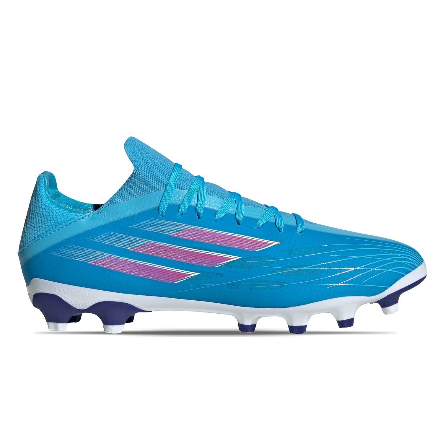 Botas de fútbol adidas X SPEEDFLOW.2 MG azul | futbolmania